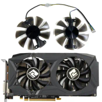 NEW DIY 85MM 4PIN Dataland RX 580、RX 480 GPU FAN，For PowerColor Red Dragon Radeon RX 580、RX 480、RX 470 Graphics card cooling fan