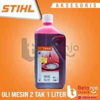 STIHL Oli 2 Tak Mesin Potong Rumput-Chainsaw Oil 1 Liter 2Tak 1L                                    