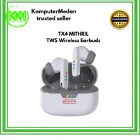 Earphone FANTECH TX4 / TX-4 / TX 4 Mithril ANC TWS BT 5.4 ENC True Wireless Earbuds - Grey