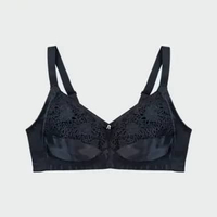 Sorella Bra Lace Blossom Wireless Cup C N11-30169C 38C/085 Black