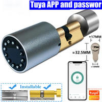 Variable size Smart door lock Electronic lock Fingerprint door lock Tuya APP