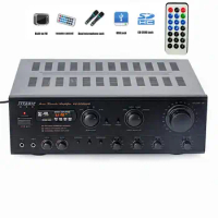 Sunbuck 7.1 channel 1100W high power FM radio USB SD card card package amplifier home theater professional stage AV amplifier