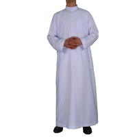 Arab Saudi Musulman Abaya Dubai Arab turki pakaian islam 2023 pakaian Muslim Muslim Jubba Thobe lelaki Ramadan putih panjang jubah Kaftan Kimono