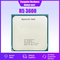 Ryzen 5 3600 R5 3600 Six-Core Twelve-Thread 3.6 GHz CPU Processor 7NM 100-000000031 65W L3=32M Socket AM4