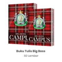 BIG BOSS Buku Tulis Campus Isi 50 Lembar Pak Isi 10 Buku / Buku Tulis Sekolah