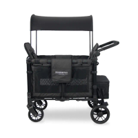 【WonderFold】W2 Elite菁英多功能推車 寵物推車(耐重95公斤 中大型犬適用 大空間)