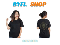 T shirt Zodiak Cancer Kaos Pendek Bahan Distro Cotton Combed 30s Nyaman Baju Pria Wanita Unisex Katu