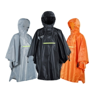雨衣 ● 戶外 電動車單人雨衣登山徒步騎行運動雨披露營送外賣裝備防暴雨