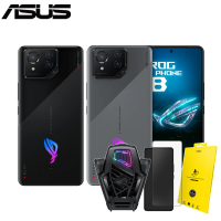 ASUS 華碩 動力風扇組ROG Phone 8 5G 6.78吋(16G/512G/高通驍龍8 Gen3/5000萬鏡頭畫素/AI手機)