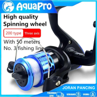 Aqua Pro Reel Pancing Putar Rell Rill Pancing Katrol Kerekan Pancing Fishing Reel Spool Plastik Panc