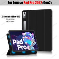 Ultra Thin Smart For Magnetic Case Lenovo Tab P11 Pro Gen 2 11.2" TB132FU TB138FC Cover For Xaioxin Pad Pro 2022 Funda Capa