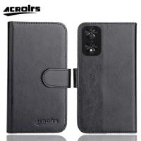 For TCL 40 NxtPaper 4G Case 6.78" 6 Colors Flip Ultra-thin Fashion Customize Soft Leather Exclusive Phone Crazy Horse Cover