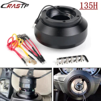 RASTP-Aluminum Steering Wheel Short Hub Adapter 135H For Honda Fit Civic RS-QR051