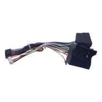 android Car radio Canbus Box Decoder For VW Golf 5/6/Polo/Passat/Jetta/Tiguan 16 pin Wiring Harness Plug Power Cable