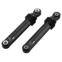 2 Pcs 100N For LG Washing Machine Washer Front Load Black Plastic Shell Accessories