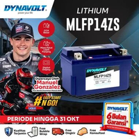 DYNAVOLT Aki Motor SUZUKI GSR600, GSX-R600, dll | Lithium MLFP14ZS | 8-16 AH 360 CCA