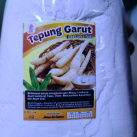 tepung pati garut murni dan halus 1kg