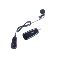 Wireless Microphone Clip-on Mic Teaching Lecture Microphone Meeting