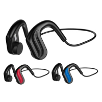 Bone Conduction Headphones Wireless Bluetooth Headset MP3 Built-In Mic IP68 Waterproof Earphones For Swim Sports