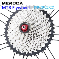 Meroca MTB Cassette 8 9 10 11 12 Speed Flywheel 36T 40T 42T 46T 50T Mountain Bike Freewheel 10s 11S Sprocket for Shimano HG
