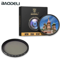 BAODELI Polarized Cpl Filter 37 46 49 52 55 58 67 72 77 82 Mm Polarizer For Camera Canon Lens M50 6d 600d Nikon D3200 Sony A6000
