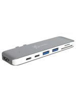 ฮับ USB (สีเงิน/ขาว) รุ่น JCD382