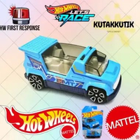 Hotwheels Mobil Ambulance Rapid Pulse Kuning EMT Lot F 2025 HW First Response Hitam