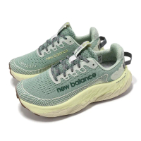 【NEW BALANCE】越野跑鞋 Fresh Foam X More Trail V3 D 女鞋 寬楦 綠 黃 厚底 運動鞋(WTMORCB3-D)