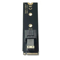 การ์ดอะแดปเตอร์ Zhend M.2 NVME PCIE เป็น SFF 8643 รองรับการแปลงฮาร์ดไดรฟ์ PCIe NVMe U.2 สำหรับเมนบอร