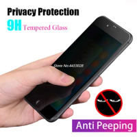 9H Full Cover Privacy Anti Glare For Apple iPhone 7 Plus Tempered Glass Screen Protector For iPhone 7plus Protective Film Glass