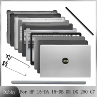 Original New For HP 15-DA 15-DB 15-DR 15-DX TPN-C135 TPN-C136 250 G7 Laptop LCD Back Cover Front Bezel Top Palmrest Bottom Case