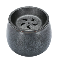 遠舍茶洗大號特大日式禪意家用黑陶瓷放洗茶杯的器皿茶盆建水水盂