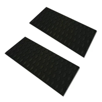 2Pcs Surfboard Traction Pads EVA Surfing Skimboard Deck Traction Pads Anti-Slip Front Tail Pad For Surfboards,Kiteboard