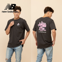 【New Balance】插畫家短袖上衣_男性_黑色_MT51981BK