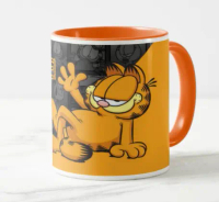 GARFIELD MUG | CUTE CAT | POPULAR | FEED ME | FUNNY MUG | PERSONAL COLLECTION | UNIQUE | GIFTS | FAS