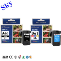 SKY Print Head Ink Compatible PIXMA 560 561 XL , PG560xl For Canon PIXMA TS5350/TS5351/ TS5352/TS5353/ TS7450/7451