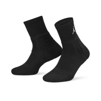 【NIKE 耐吉】襪子 短襪 運動襪 1雙組 U J FLIGHT ANKL 黑 SX5855-011