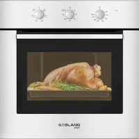 Oven 24 Inch, GASLAND Chef ES606MS Built-in Electric Ovens, 208V 2430W 2.3Cu.ft 5 Cooking Functions Wall Oven, Mechanical K