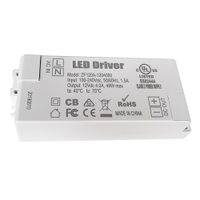 TLD ไดร์เวอร์ LED 36W 48W แหล่งจ่ายไฟ Acdc Adapter 100V-240V แหล่งจ่ายไฟโคมไฟ Transformer สำหรับหลอด