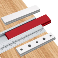 100MM Miter Bar Slider T-Slider T Slot Miter Track Jig T Screw Fixture Slot Aluminum Alloy for Woodworking Router Table Saw