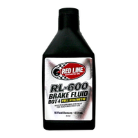 RED LINE 紅線 RL-600 DOT4 全合成 煞車油【299免運領券再享折扣】