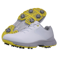 高爾夫運動鞋 防水高爾夫球鞋大碼40-48碼鞋 帶鞋釘 高爾夫休閒訓練鞋