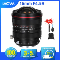 Venus Optics Laowa 15mm f/4.5R Zero-D Manual Shift Lens for Nikon F Canon EF Pentax K