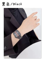 全城熱賣 - 適用蘋果iWatch手錶錶帶s10實心9不銹鋼AppleWatch錶帶夏金屬男女黑色 單售錶帶，不帶殼（掌櫃推薦）【42mm】適用iWatch 10代