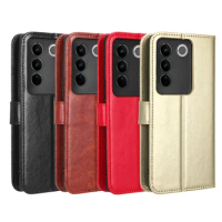 Cover For VIVO S16/S16 Pro 5G Case On classic Flip Luxury PU Leather Phone Case for VIVO V27/V27 Pro 5G Case Cover