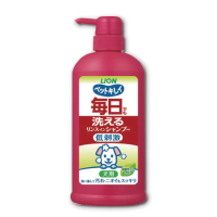 【LION 獅王】犬用每日洗-清潔潤絲二合一 550ML/瓶(犬用沐浴乳 狗狗沐浴乳)
