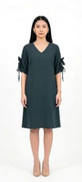 Eprise Dress Lengan 3/4, Midi, Panjang BLACK KP208A | Dress Wanita XXL