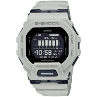 【CASIO 卡西歐】G-SHOCK 手機藍牙連線計步多功能運動錶(GBD-200UU-9/速)