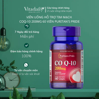 VIÊN UỐNG HỖ TRỢ TIM MẠCH COQ-10 200MG 60 VIÊN PURITAN'S PRIDE