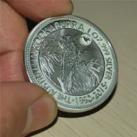 1 OZ Australia 2015 Kookaburra Plated Silver Coin Collection Non Magnetic